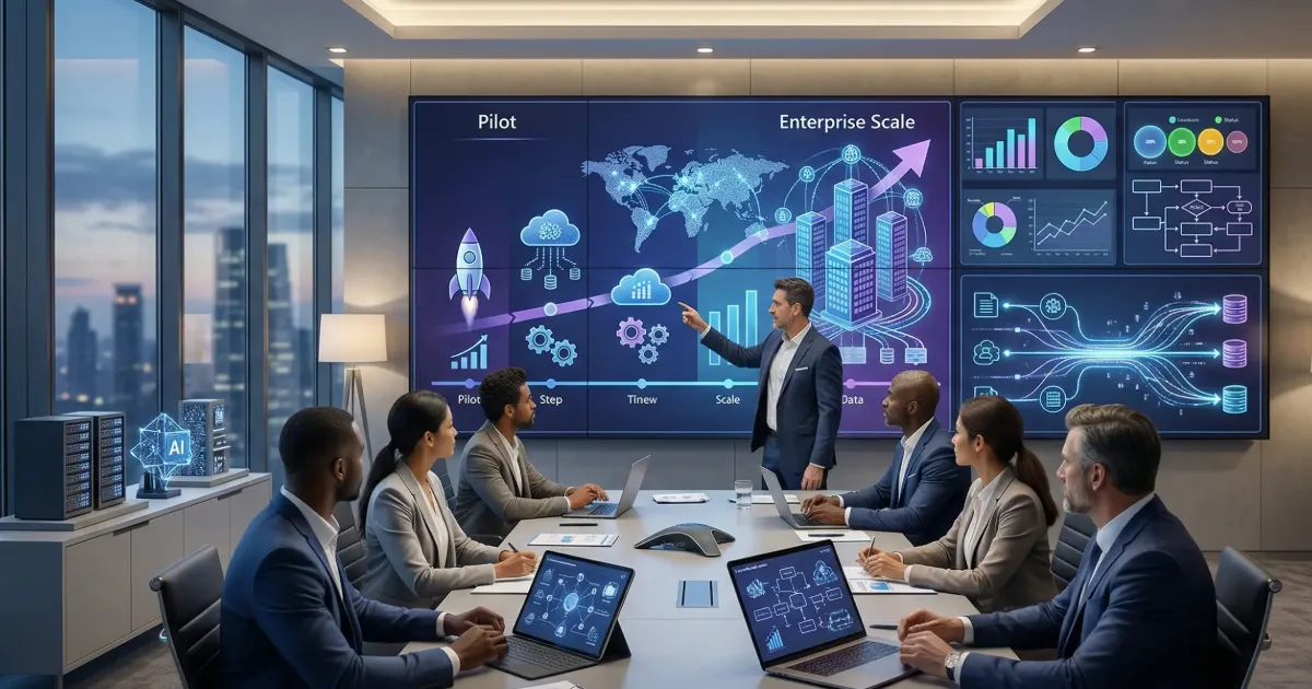 POC’den Ölçeklenebilir Başarıya: Kurumsal AI Projelerinde Yol Haritası Nasıl Oluşturulur?