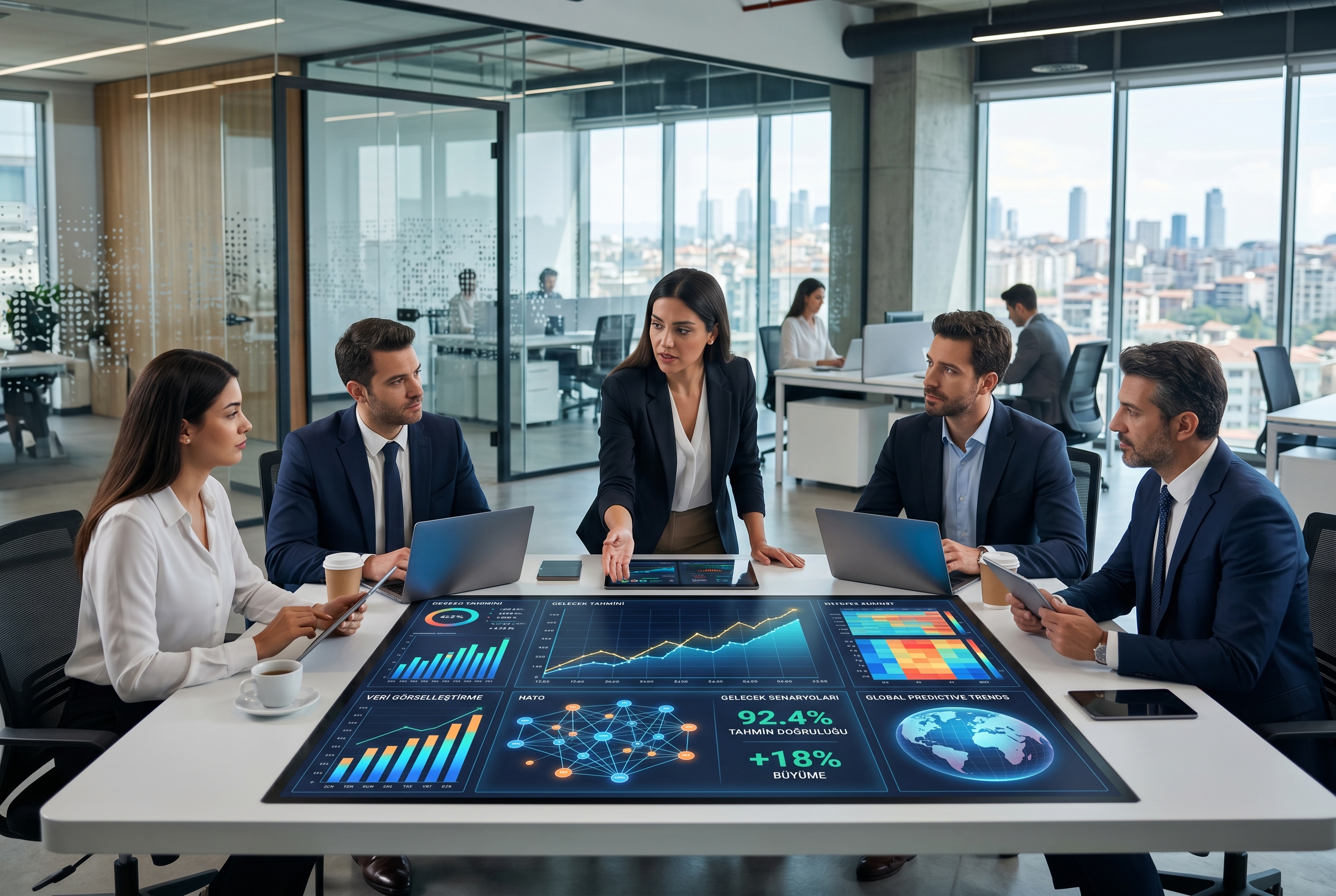 Veri Görselleştirmeden Ötesi: Tahminleyici Analitik ile İş Kararlarında Geleceği Okumak